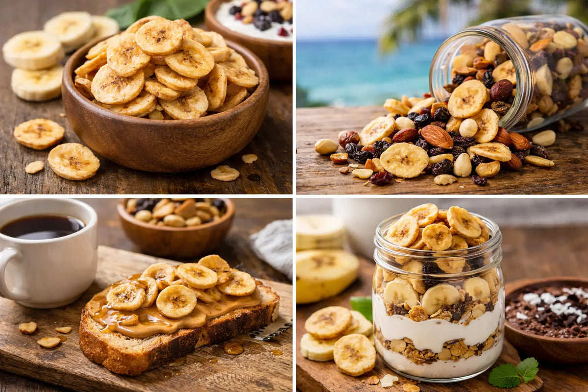 How to Eat Dehydrated Bananas: 8 Easy Ideas