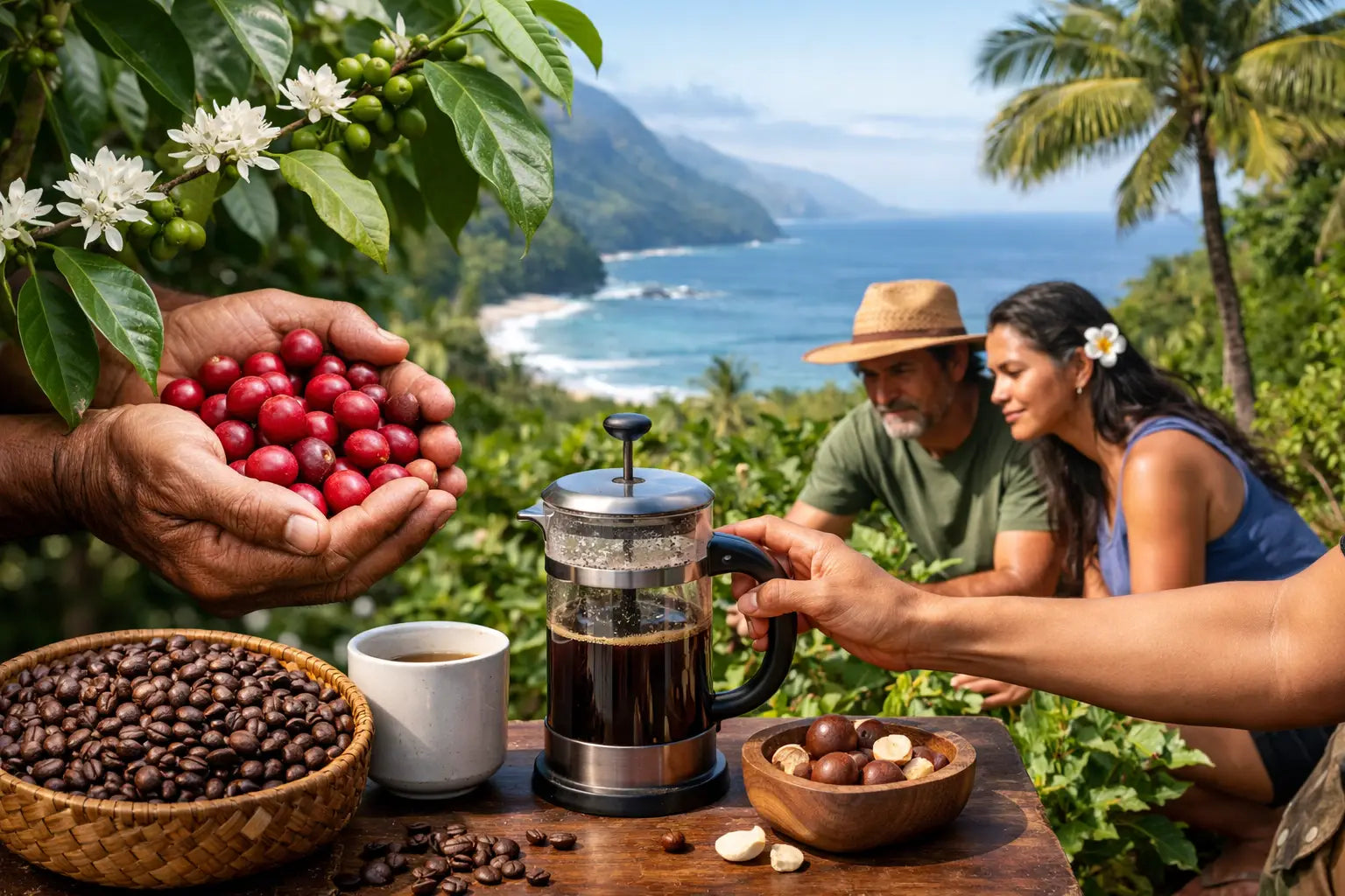 Hawaiian Natural Farming Methods at Work