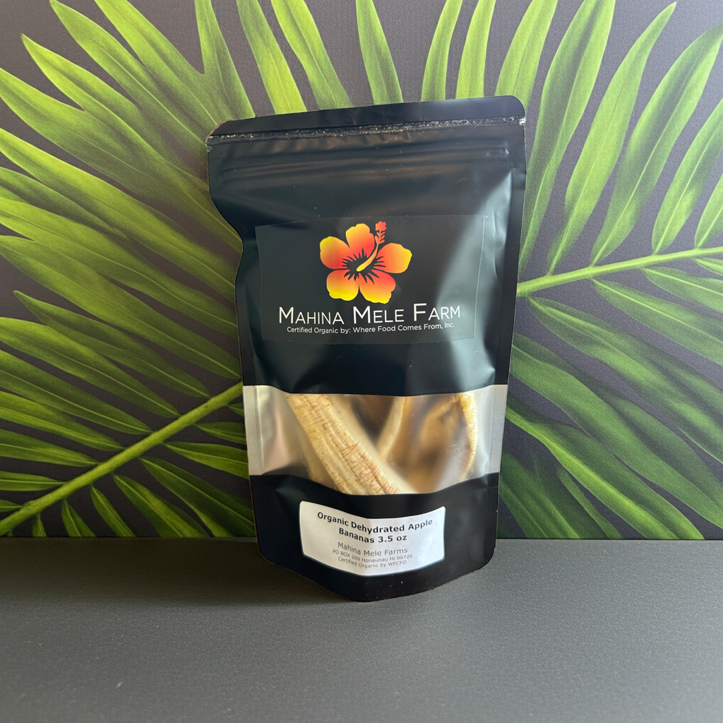 Organic Dehydrated Apple Bananas
