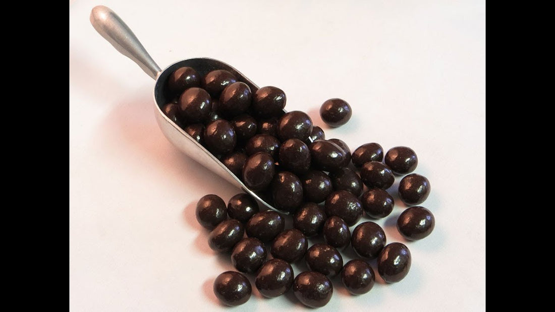 Dark Chocolate Covered Peaberry coffee