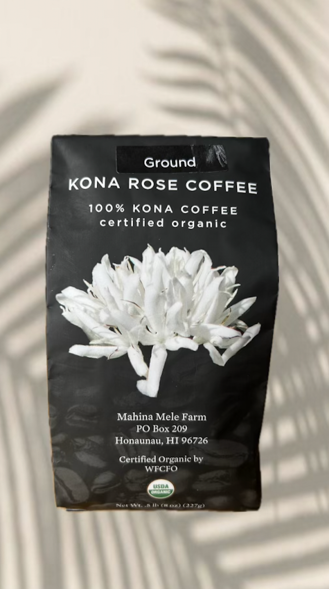 Kona Rose Organic Coffee