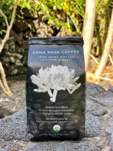 Kona Rose Coffee certified organic